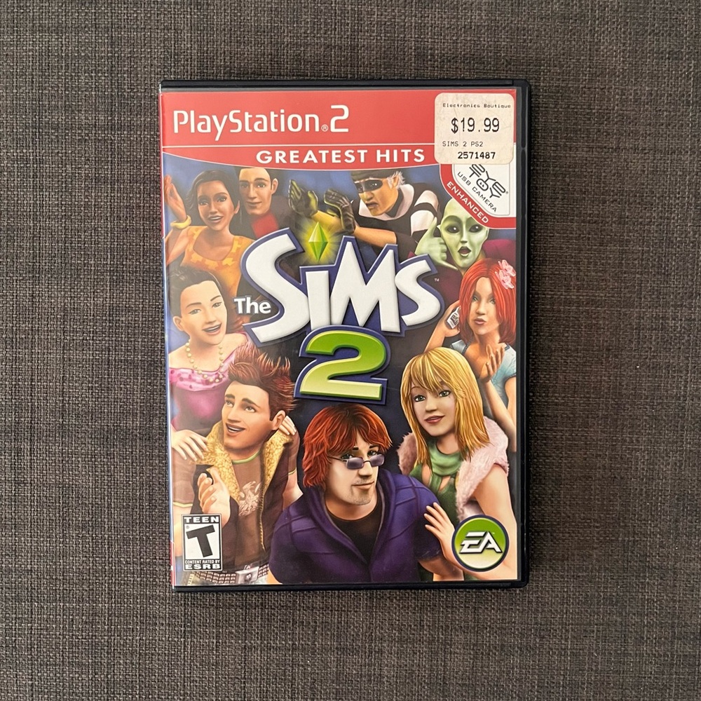 The Sims 2 Playstation 2 Sony PS2 Game Complete